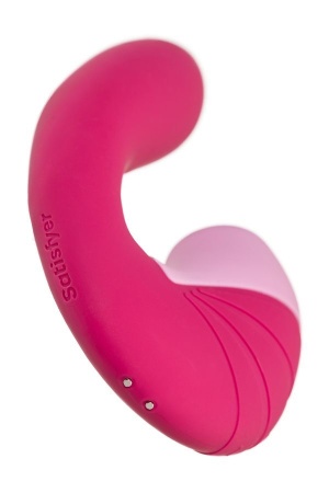 Satisfyer Supernova – 2 в 1 - гибкий вибратор и вакуумный стимулятор